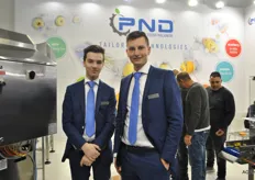 Huibert Jan Zweemer en Sjoerd Bliek van Murre Technologies, zij zijn altijd op de beurs aanwezig voor de Nederlandse klanten die langskomen bij PND.